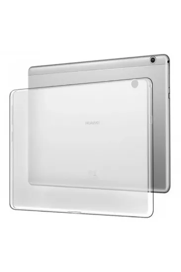 Newface Huawei MediaPad T5 10 Kılıf Tablet Şeffaf Silikon resmi