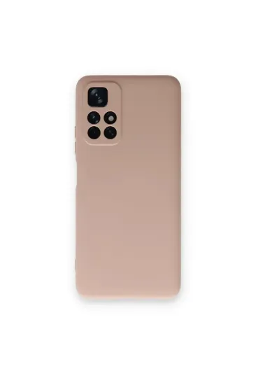 Newface Xiaomi Redmi Note 11T Kılıf Nano içi Kadife Silikon - Pudra resmi