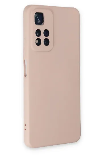 Newface Xiaomi Redmi Note 11 Pro Plus 5G Kılıf Nano içi Kadife Silikon - Pudra resmi
