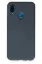Newface Huawei P20 Lite Kılıf Nano içi Kadife Silikon - Gri resmi