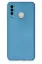 Newface Huawei P30 Lite Kılıf Nano içi Kadife Silikon - Mavi resmi
