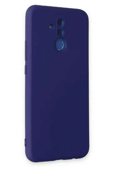 Newface Huawei Mate 20 Lite Kılıf Nano içi Kadife Silikon - Mor resmi