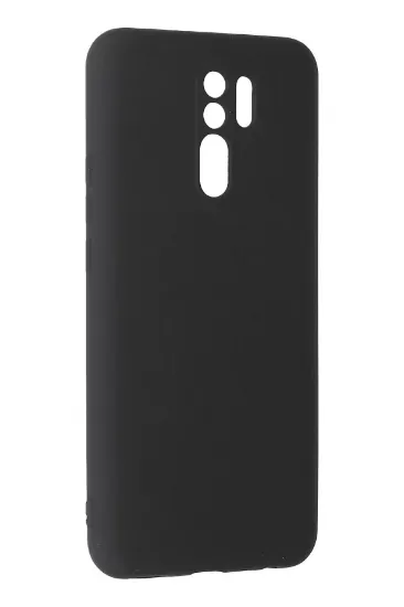 Newface Xiaomi Redmi 9 Kılıf Nano içi Kadife Silikon - Gri resmi