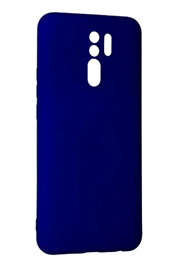 Newface Xiaomi Redmi 9 Kılıf Nano içi Kadife Silikon - Lacivert resmi