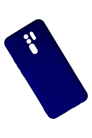 Newface Xiaomi Redmi 9 Kılıf Nano içi Kadife Silikon - Lacivert resmi