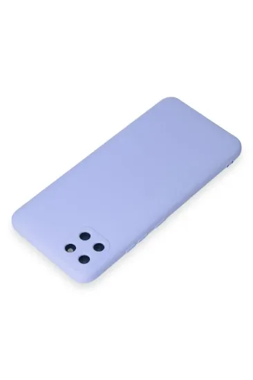 Newface Realme C11 Kılıf Nano içi Kadife Silikon - Lila resmi