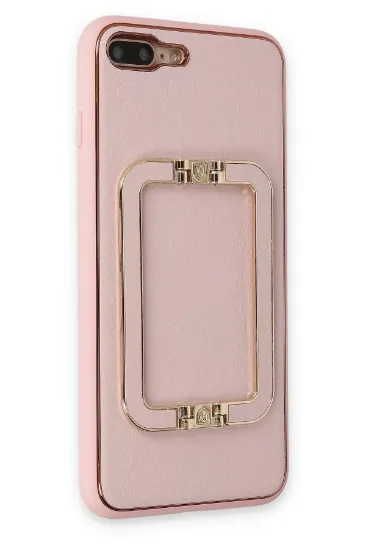 Newface iPhone 7 Plus Kılıf Coco Elit Kapak - Pembe resmi