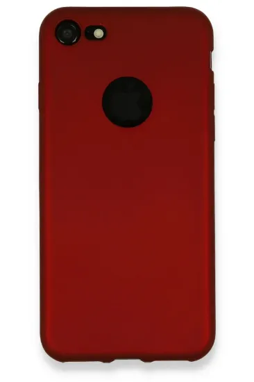 Newface iPhone 7 Kılıf First Silikon - Bordo resmi