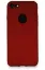 Newface iPhone 7 Kılıf First Silikon - Bordo resmi