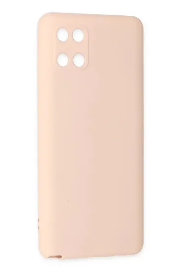 Newface Samsung Galaxy A81 / Note 10 Lite Kılıf Nano içi Kadife Silikon - Pudra resmi