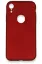 Newface iPhone XR Kılıf First Silikon - Bordo resmi