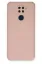 Newface Xiaomi Redmi Note 9 Kılıf Nano içi Kadife Silikon - Pudra resmi