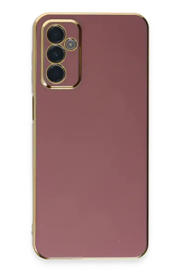 Newface Samsung Galaxy A14 4G Kılıf Volet Silikon - Kırmızı resmi