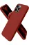 Newface iPhone 12 Pro Max Kılıf First Silikon - Bordo resmi