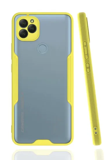 Newface General Mobile GM 22 Kılıf Platin Silikon - Sarı resmi