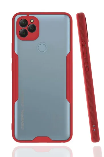 Newface General Mobile GM 22 Kılıf Platin Silikon - Kırmızı resmi