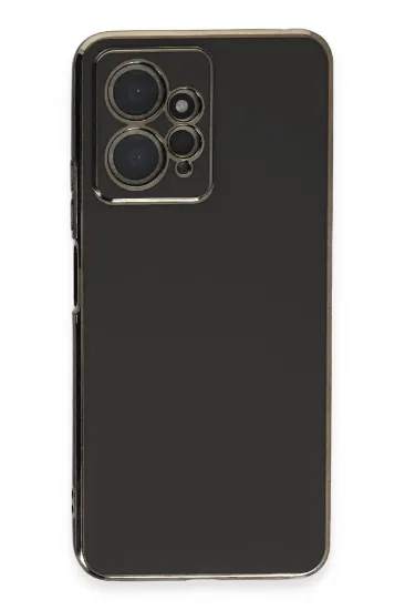 Newface Xiaomi Redmi Note 12 4G Kılıf Volet Silikon - Siyah resmi