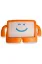 Newface iPad 10.2 (7.nesil) Kılıf Karakter Tablet Silikon - Turuncu resmi