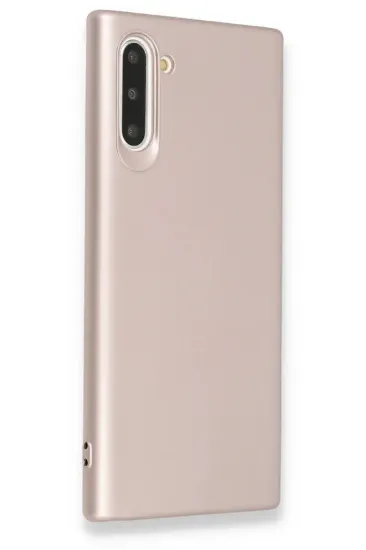 Newface Samsung Galaxy Note 10 Kılıf First Silikon - Rose Gold resmi
