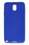 Newface Samsung Galaxy Note 3 / N9000 Kılıf First Silikon - Mavi resmi