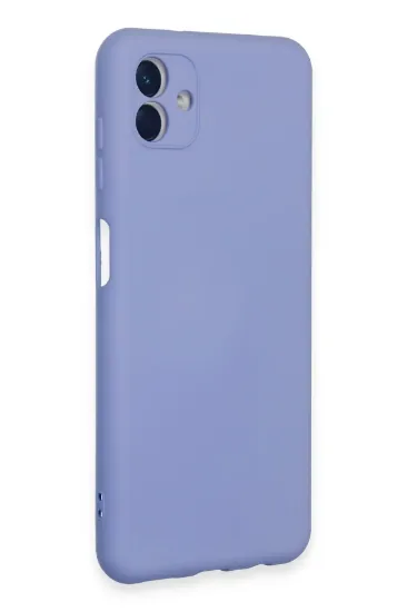 Newface Samsung Galaxy A04E Kılıf Nano içi Kadife Silikon - Lila resmi