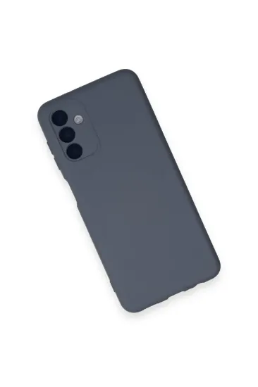 Newface Samsung Galaxy A14 4G Kılıf Nano içi Kadife Silikon - Gri resmi