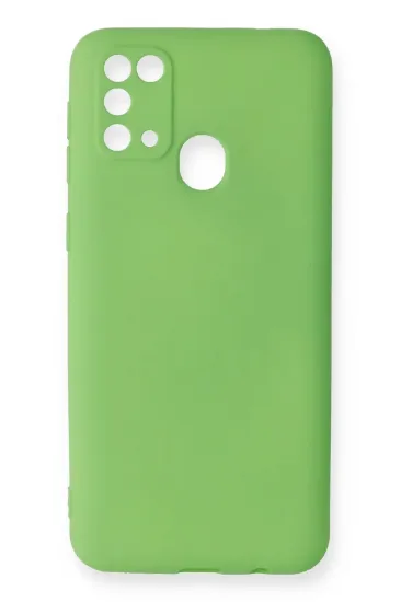 Newface Samsung Galaxy M31 Kılıf First Silikon - Yeşil resmi