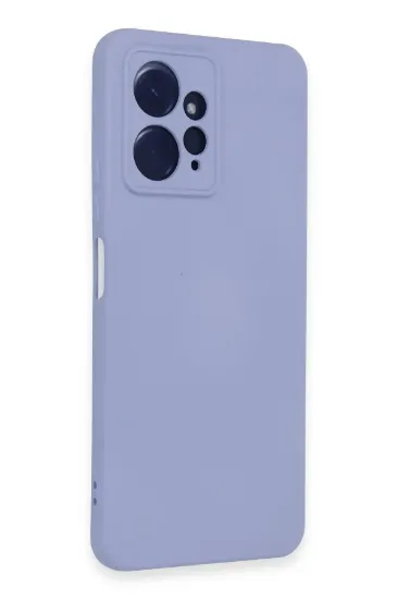 Newface Xiaomi Redmi Note 12 4G Kılıf Nano içi Kadife Silikon - Lila resmi