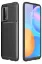 Newface Huawei P Smart 2021 Kılıf Auto Focus Karbon Kapak - Siyah resmi