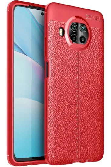 Newface Xiaomi Mi 10T Lite Kılıf Auto Focus Kapak - Kırmızı resmi