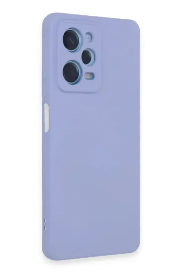 Newface Xiaomi Redmi Note 12 Pro 5G Kılıf Nano içi Kadife Silikon - Lila resmi