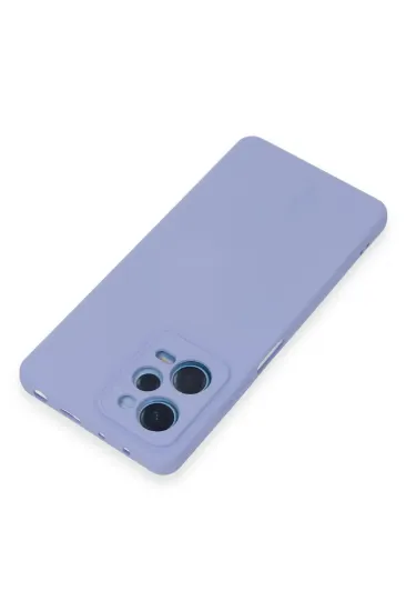 Newface Xiaomi Redmi Note 12 Pro 5G Kılıf Nano içi Kadife Silikon - Lila resmi