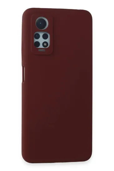 Newface Xiaomi Redmi Note 12 Pro 4G Kılıf Nano içi Kadife Silikon - Bordo resmi