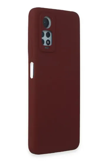 Newface Xiaomi Redmi Note 12 Pro 4G Kılıf Nano içi Kadife Silikon - Bordo resmi