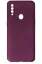 Newface Oppo A31 Kılıf First Silikon - Mürdüm resmi