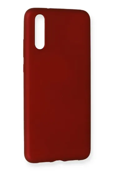 Newface Huawei P20 Kılıf First Silikon - Bordo resmi