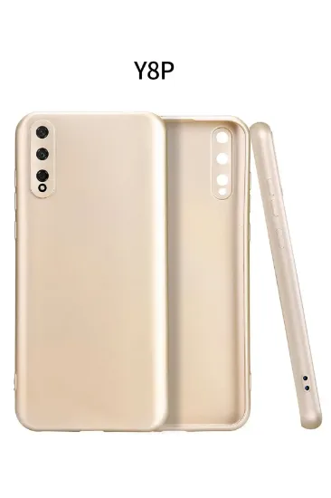 Newface Huawei Y8P Kılıf First Silikon - Rose Gold resmi