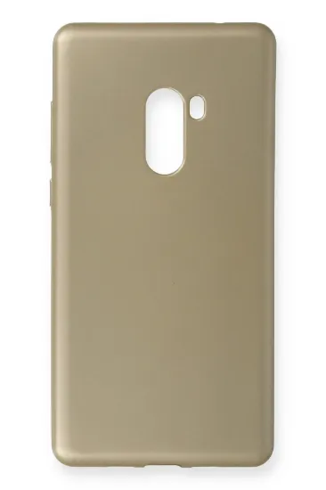 Newface Xiaomi Mi Mix 2 Kılıf First Silikon - Gold resmi