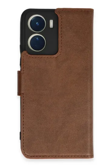 Newface Vivo Y16 Kılıf Trend S Plus Kapaklı Kılıf - Taba resmi