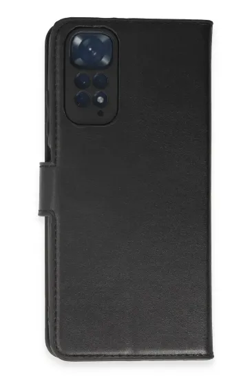 Newface Xiaomi Redmi Note 11 Pro Kılıf Trend S Plus Kapaklı Kılıf - Siyah resmi