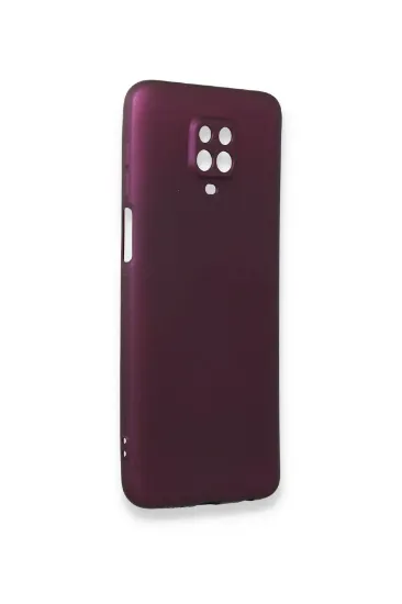 Newface Xiaomi Redmi Note 9 Pro Kılıf First Silikon - Mürdüm resmi