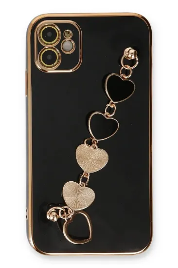 Newface iPhone 11 Kılıf Esila Silikon - Siyah resmi