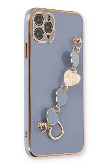 Newface iPhone 11 Pro Kılıf Esila Silikon - Gri resmi
