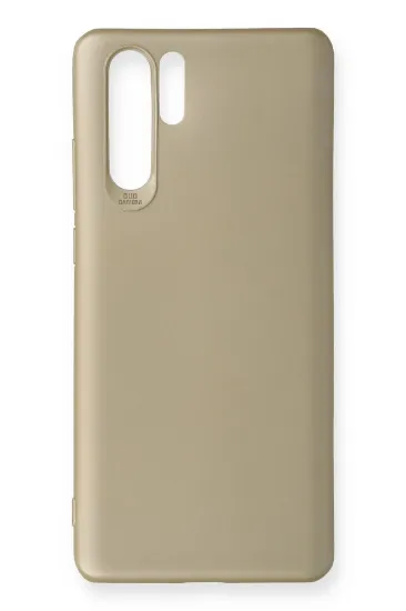 Newface Huawei P30 Pro Kılıf First Silikon - Gold resmi