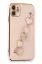 Newface iPhone 12 Kılıf Esila Silikon - Pudra resmi