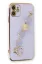 Newface iPhone 12 Kılıf Esila Silikon - Lila resmi