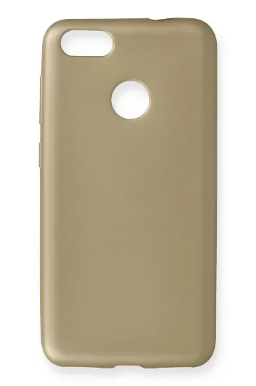 Newface Huawei P9 Lite 2017 Mini Kılıf First Silikon - Gold resmi