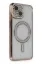 Newface iPhone 14 Kılıf Joke Simli Magneticsafe Kılıf - Gold resmi
