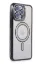 Newface iPhone 14 Pro Max Kılıf Joke Simli Magneticsafe Kılıf - Siyah resmi