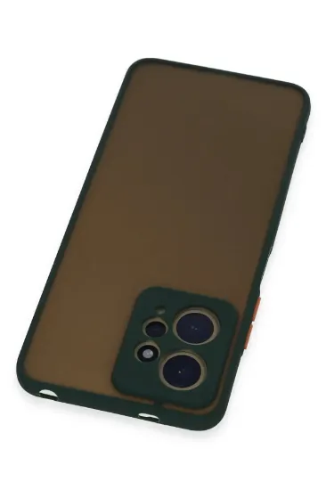 Newface Xiaomi Redmi Note 12 4G Kılıf Montreal Silikon Kapak - Yeşil resmi